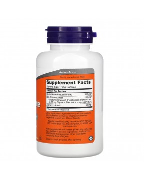 NOW Foods, глутатион, 500 мг, 60 растительных капсул